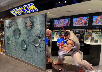 capcom pop-up store lalaport