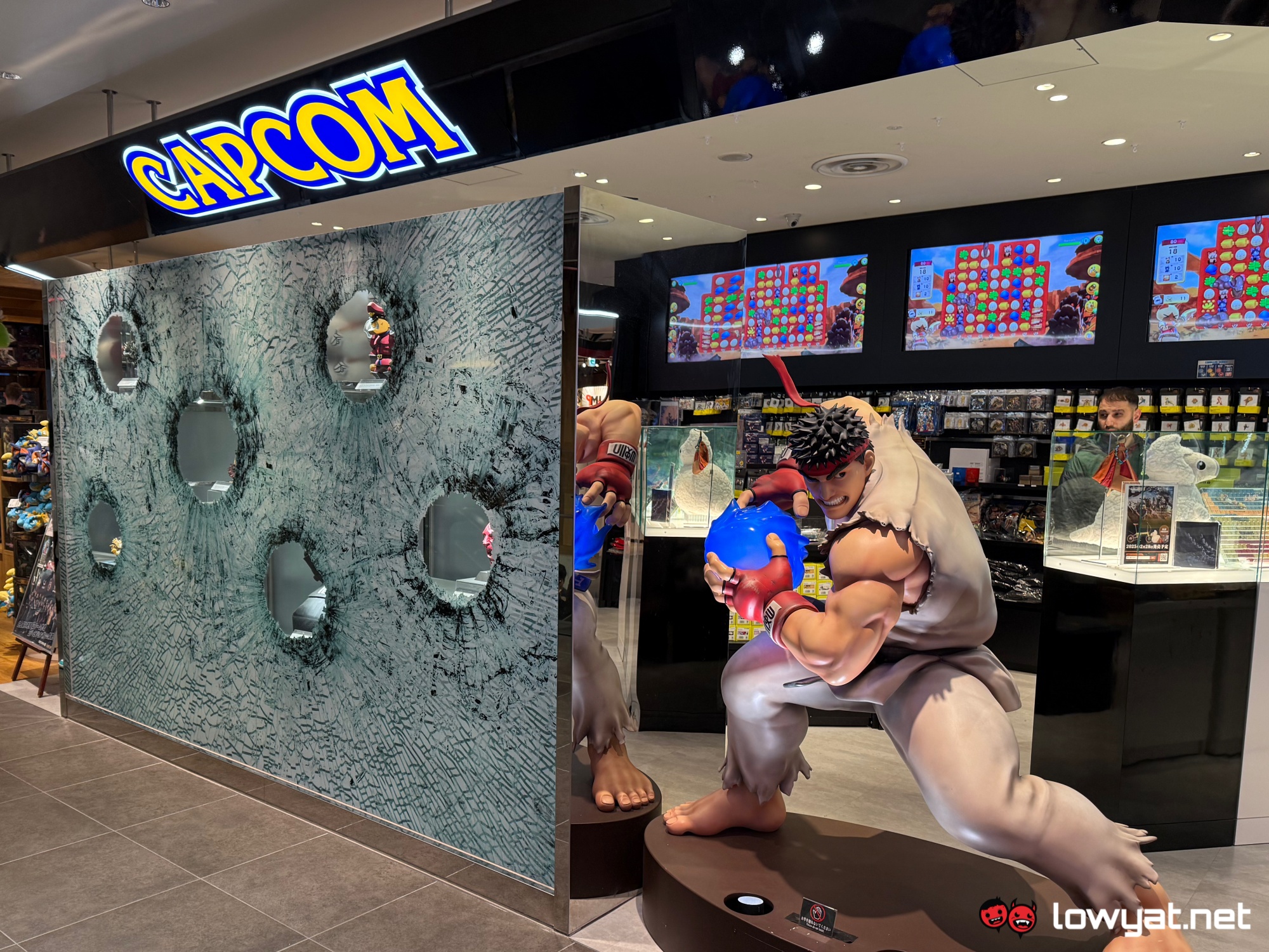 capcom pop-up store lalaport