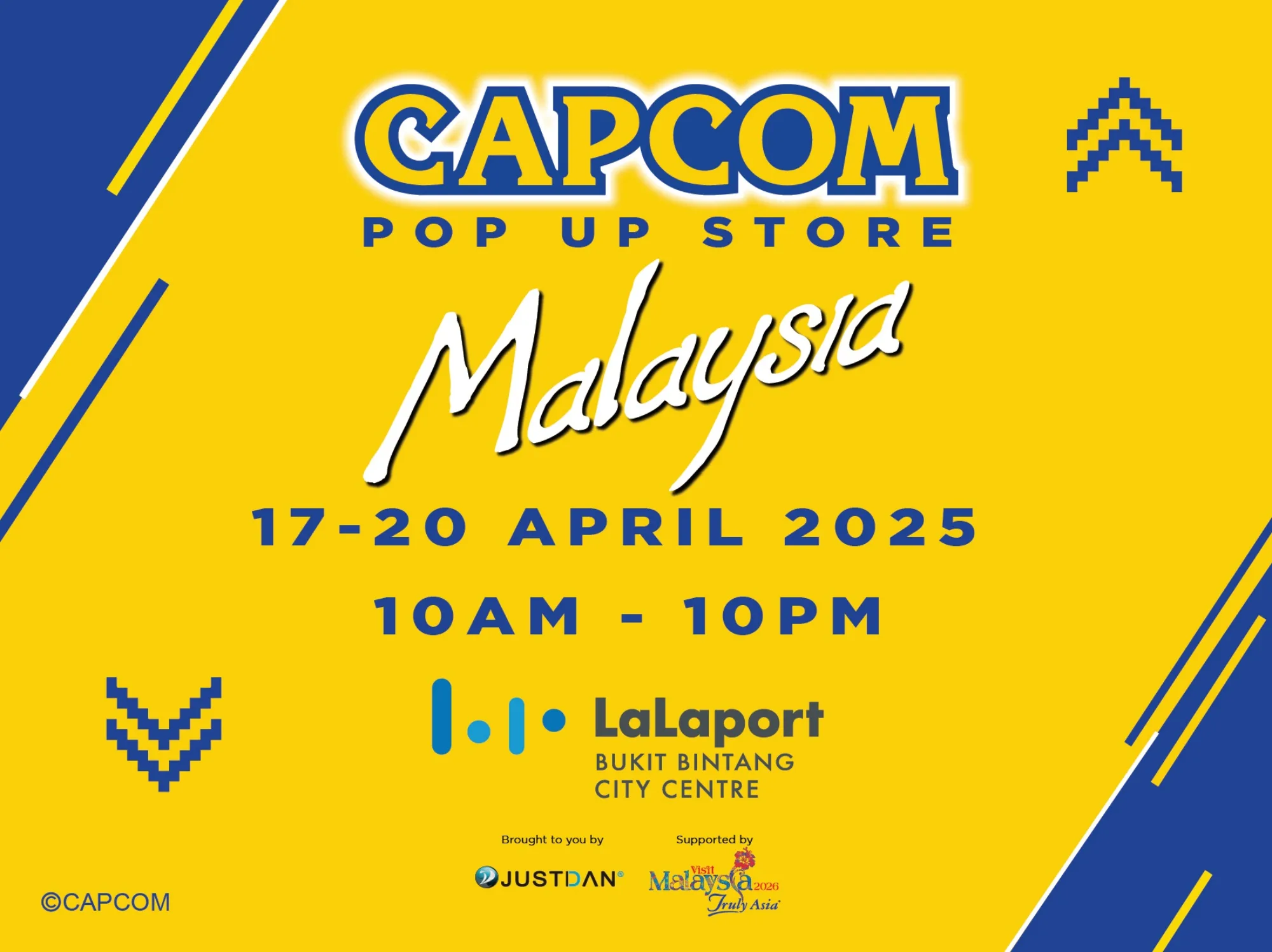 Capcom pop-up store