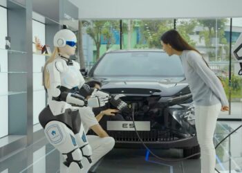 chery aimoga robot malaysia