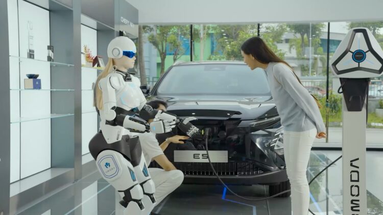 chery aimoga robot malaysia