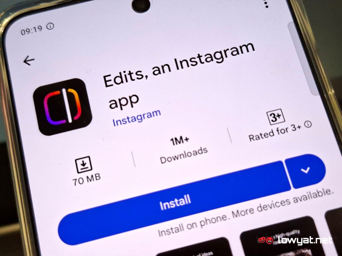 Meta launches edits app