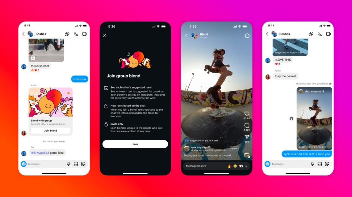 Instagram blend