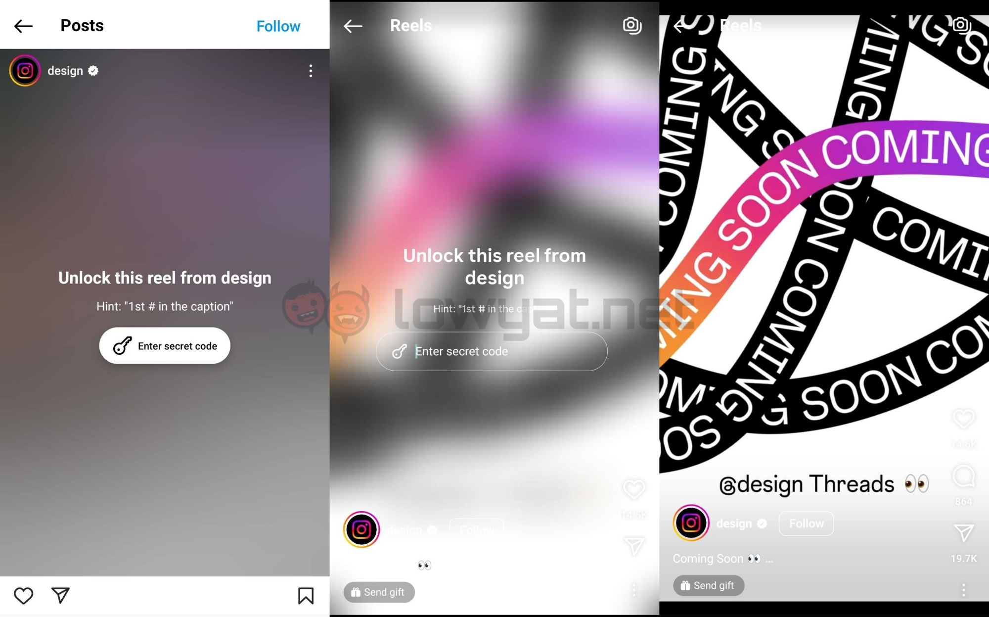 Instagram Lockable Posts