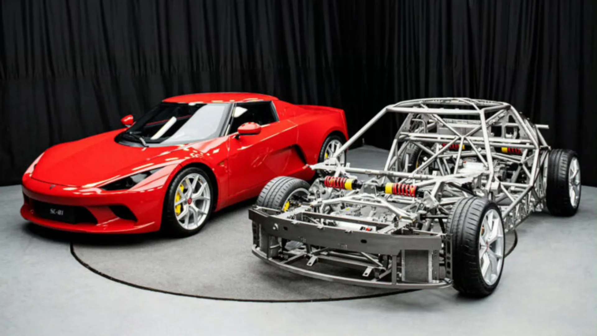 The body frame of the JMEV 01