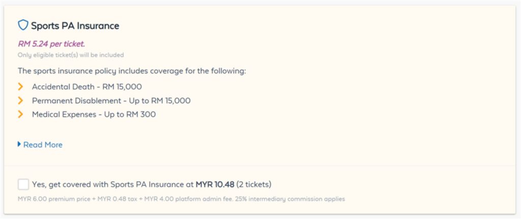 tune protect ticket2u ticket insurance