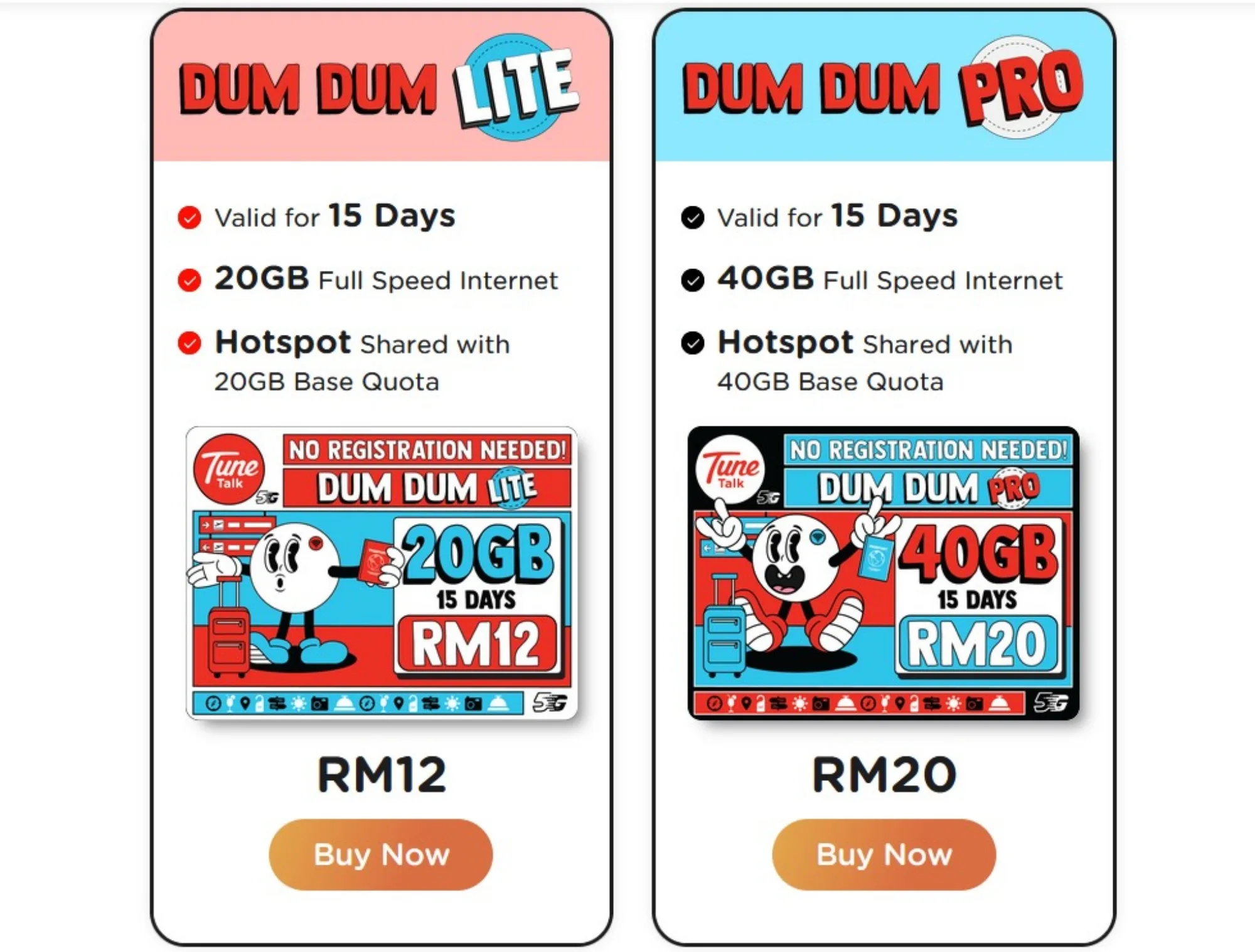 Tune Talk Dum Dum Data SIM