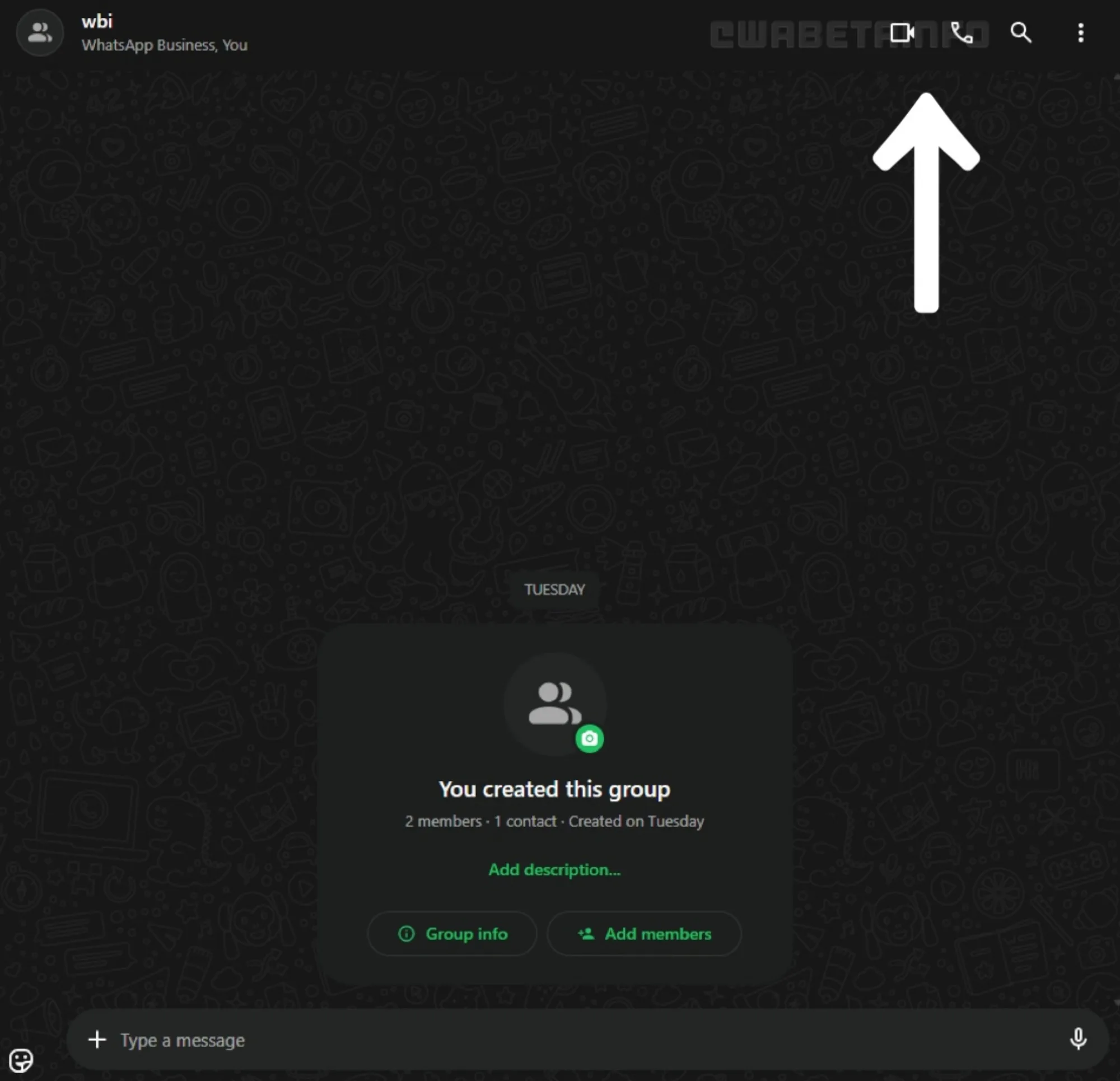 WhatsApp Web screenshot