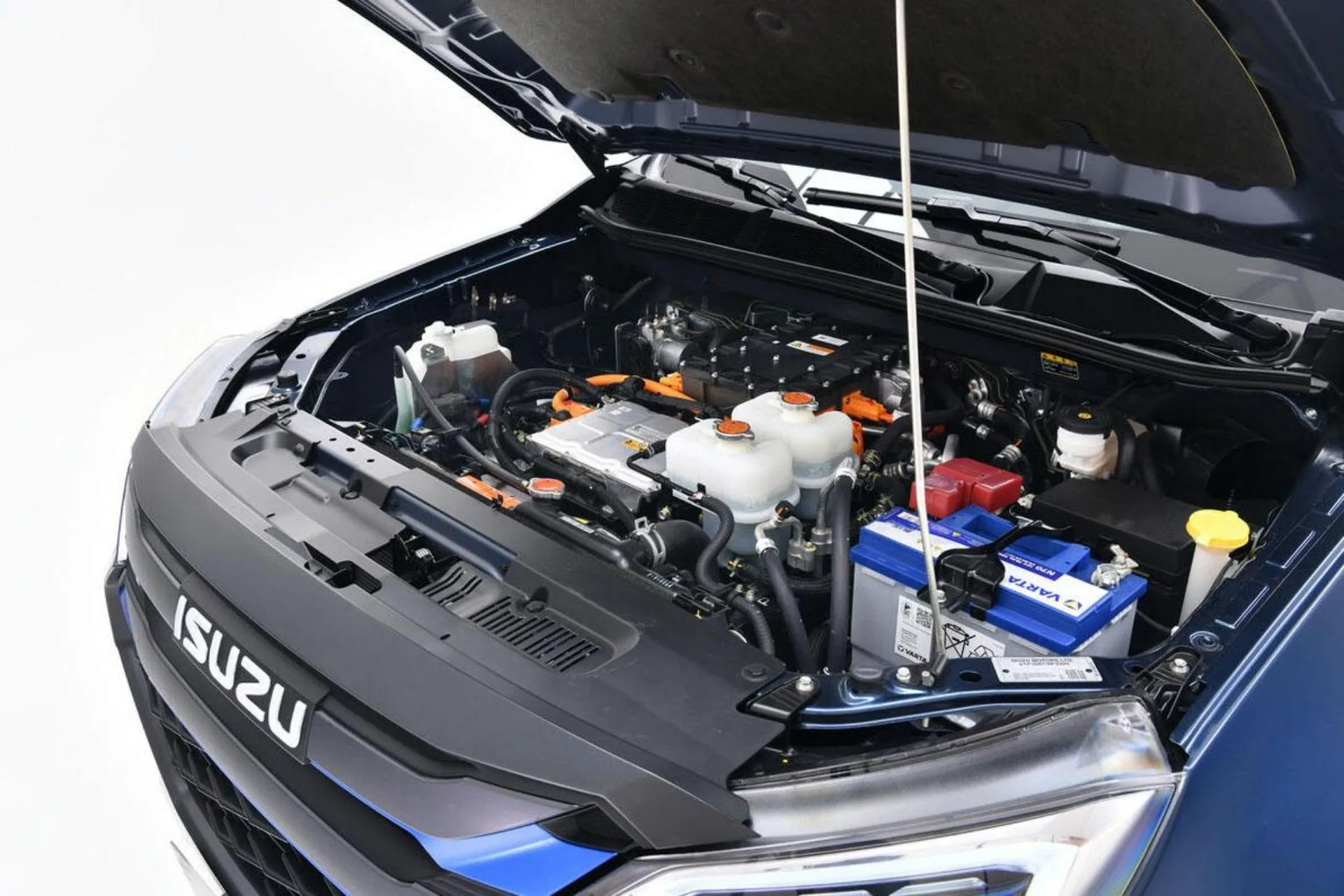 The Ev pick-up truck's powertrain 