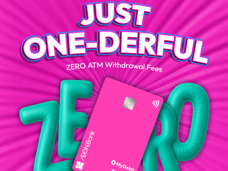 AEON Bank debit card ATM withdrawal fee waiver