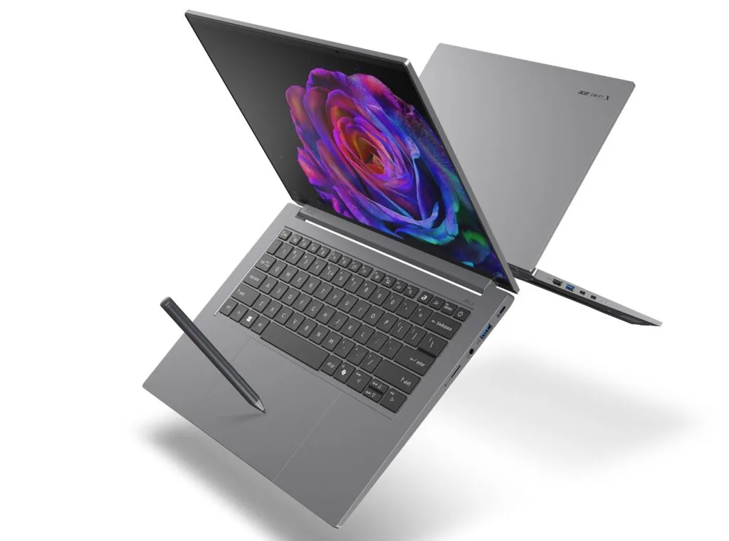 Acer Swift X 14 AI w stylus