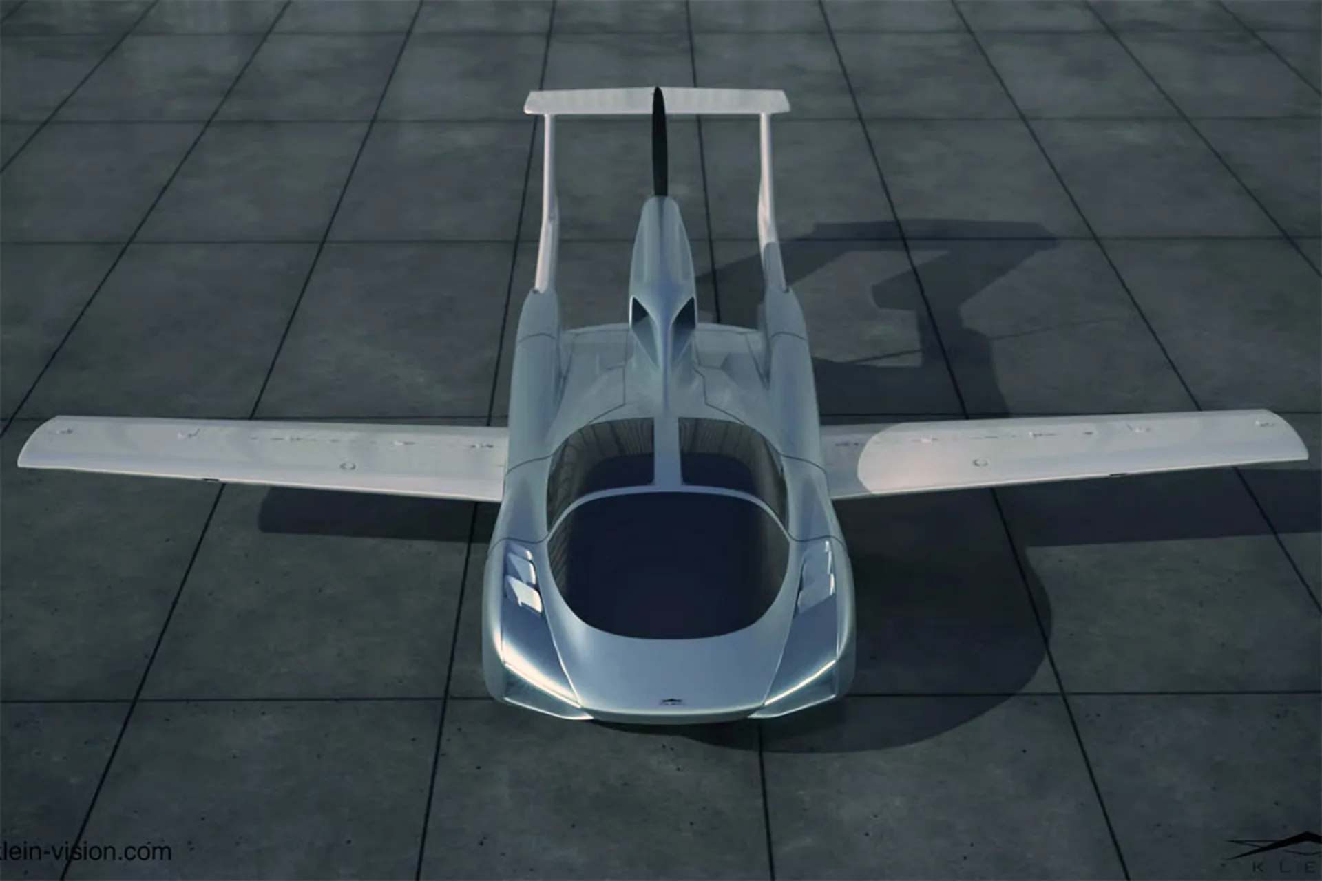 AirCar preparing for flight