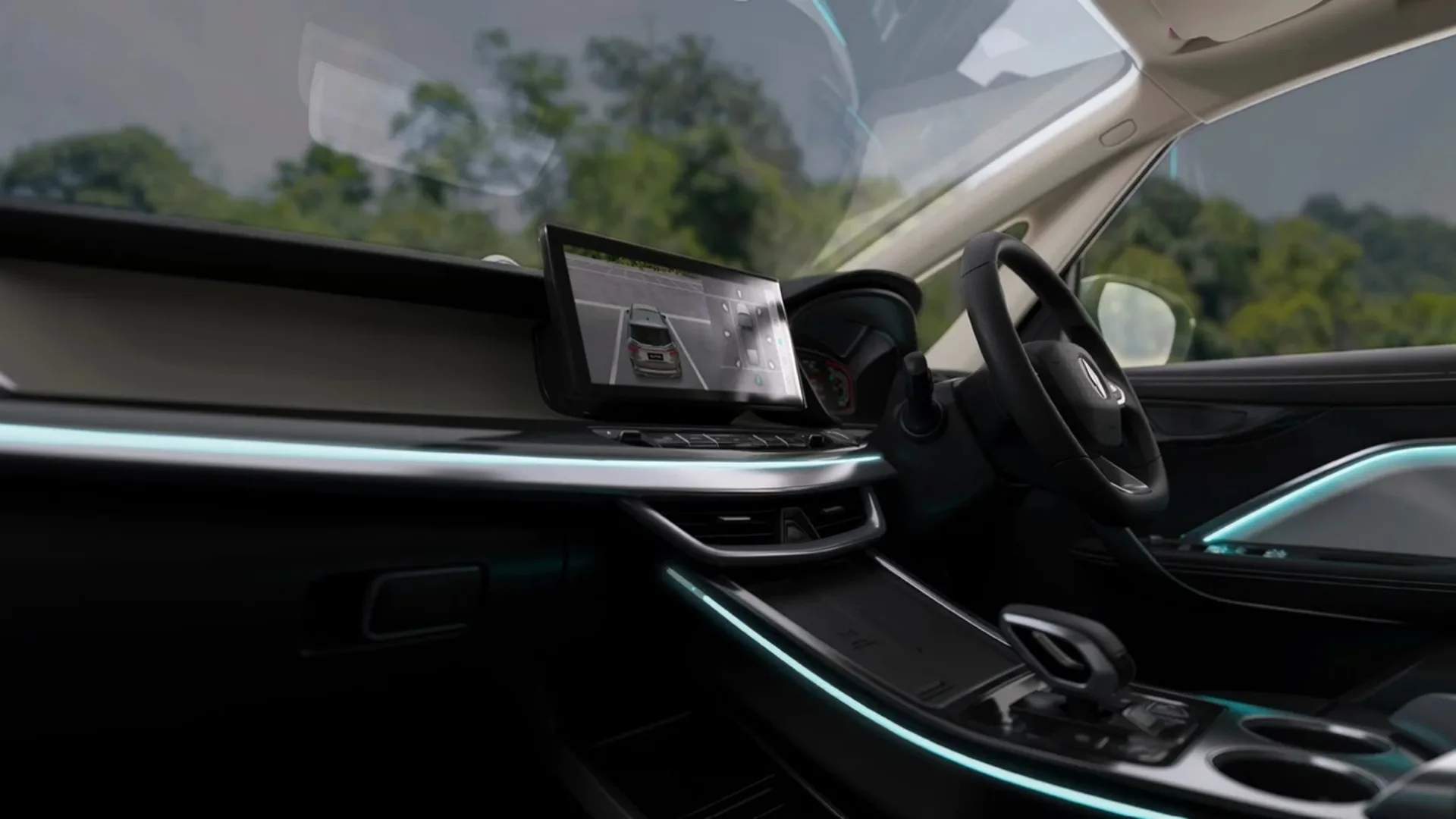Interior of the MPV