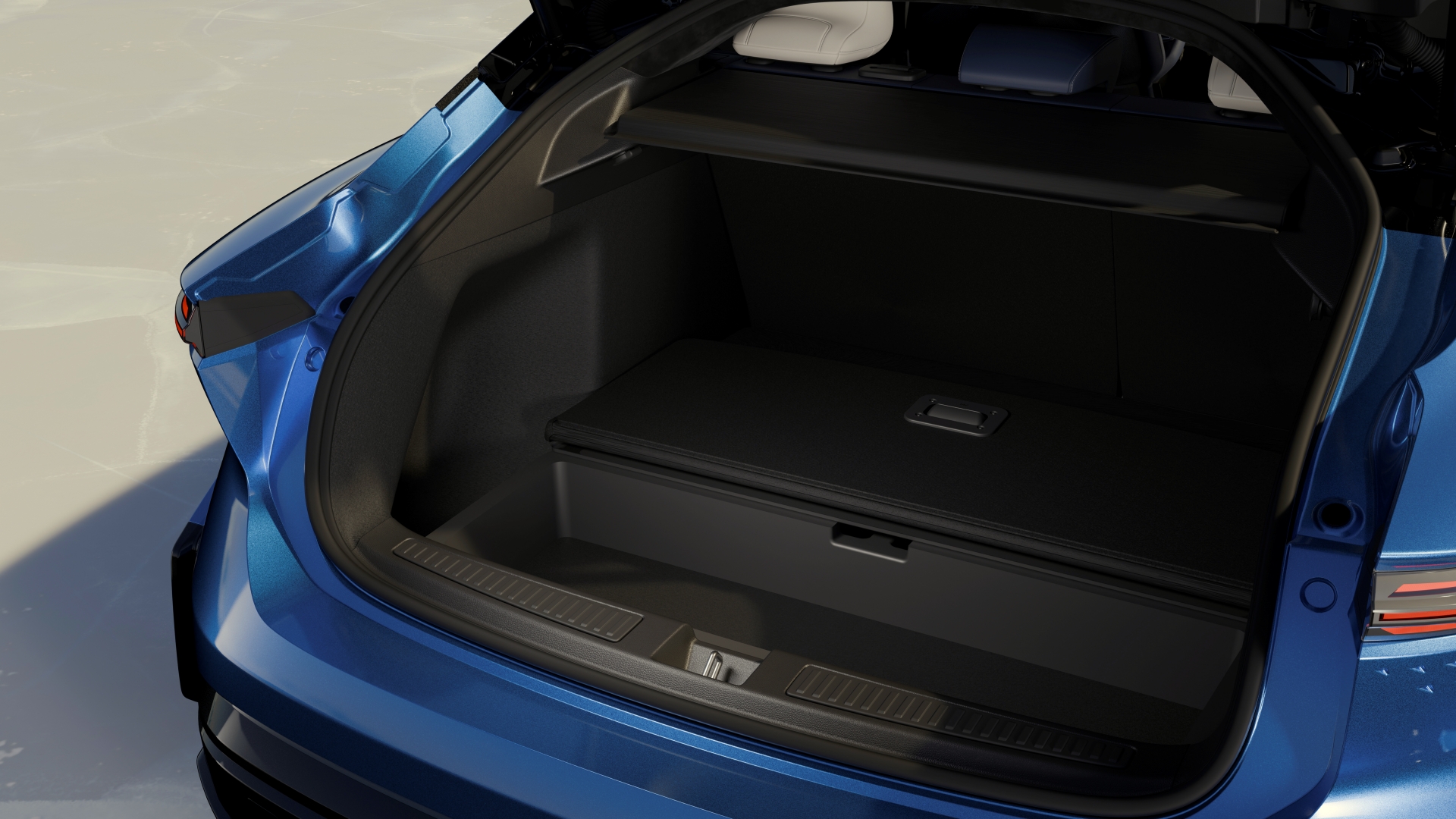 Boot space of the Alpine A390