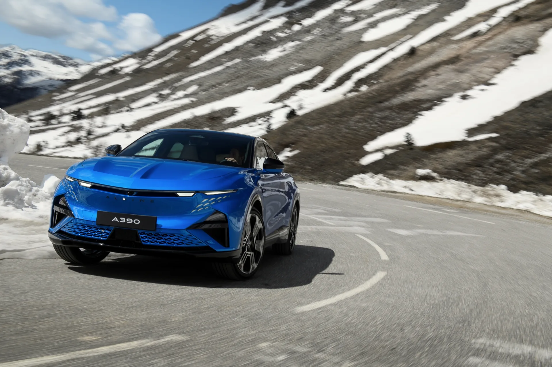Alpine A390 powertrain