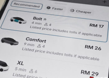Bolt Toll e-hailing