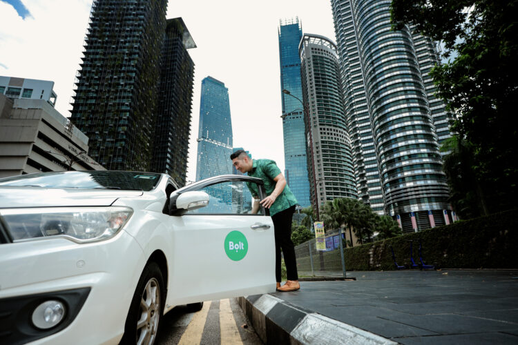 Bolt e-hailing