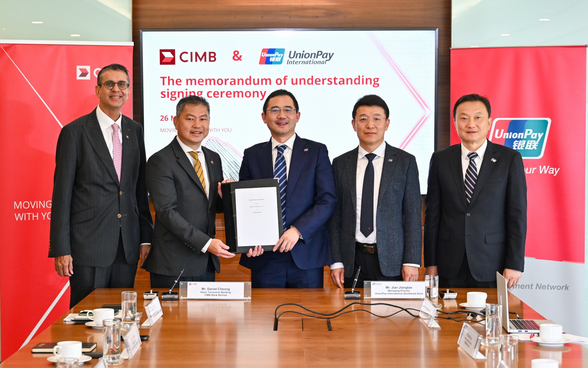 CIMB Partners With UnionPay