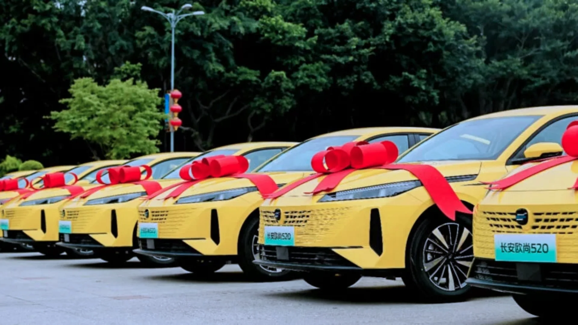 Changan Oshan 520 that is used for the testing 