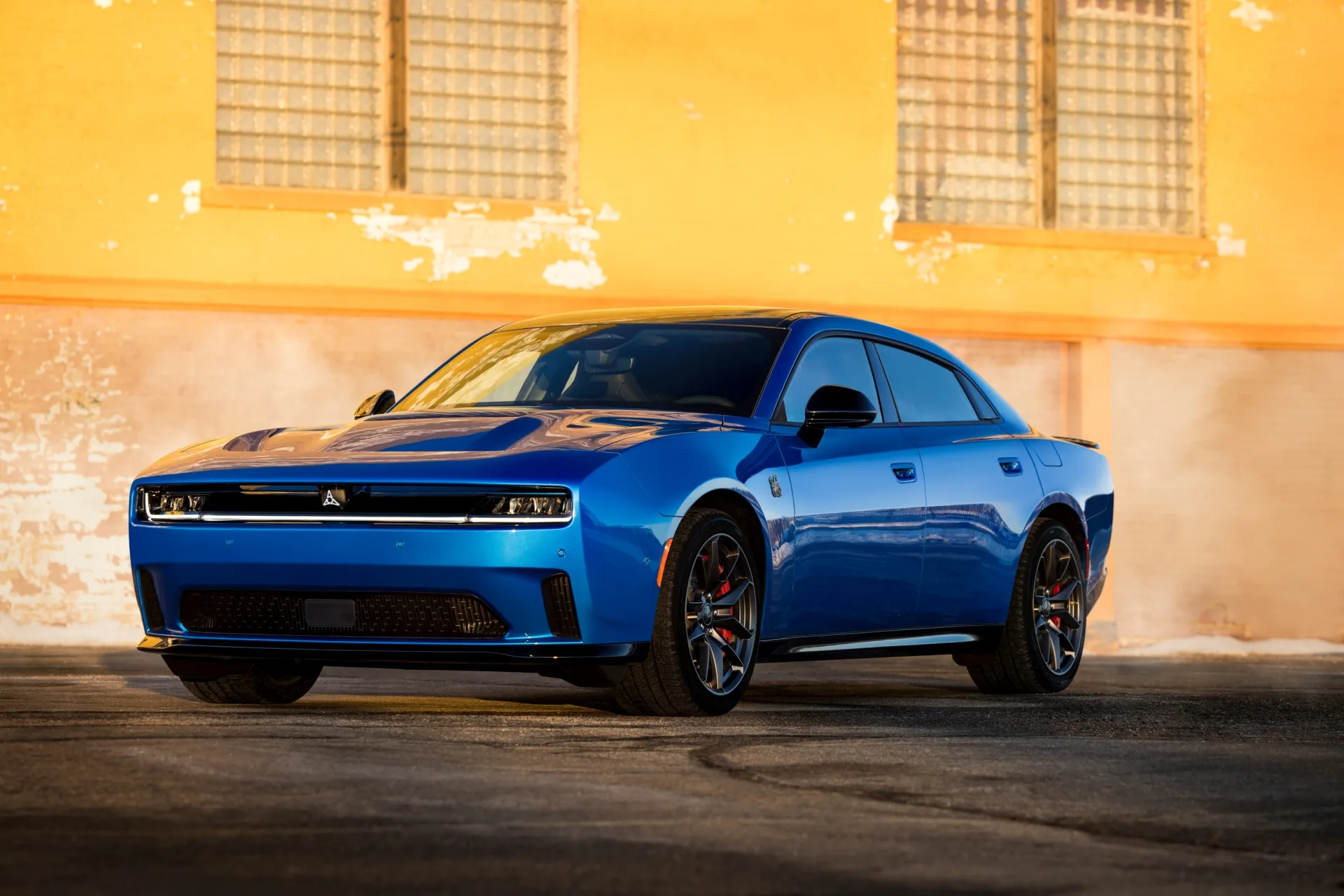 The Charger Daytona sedan front look