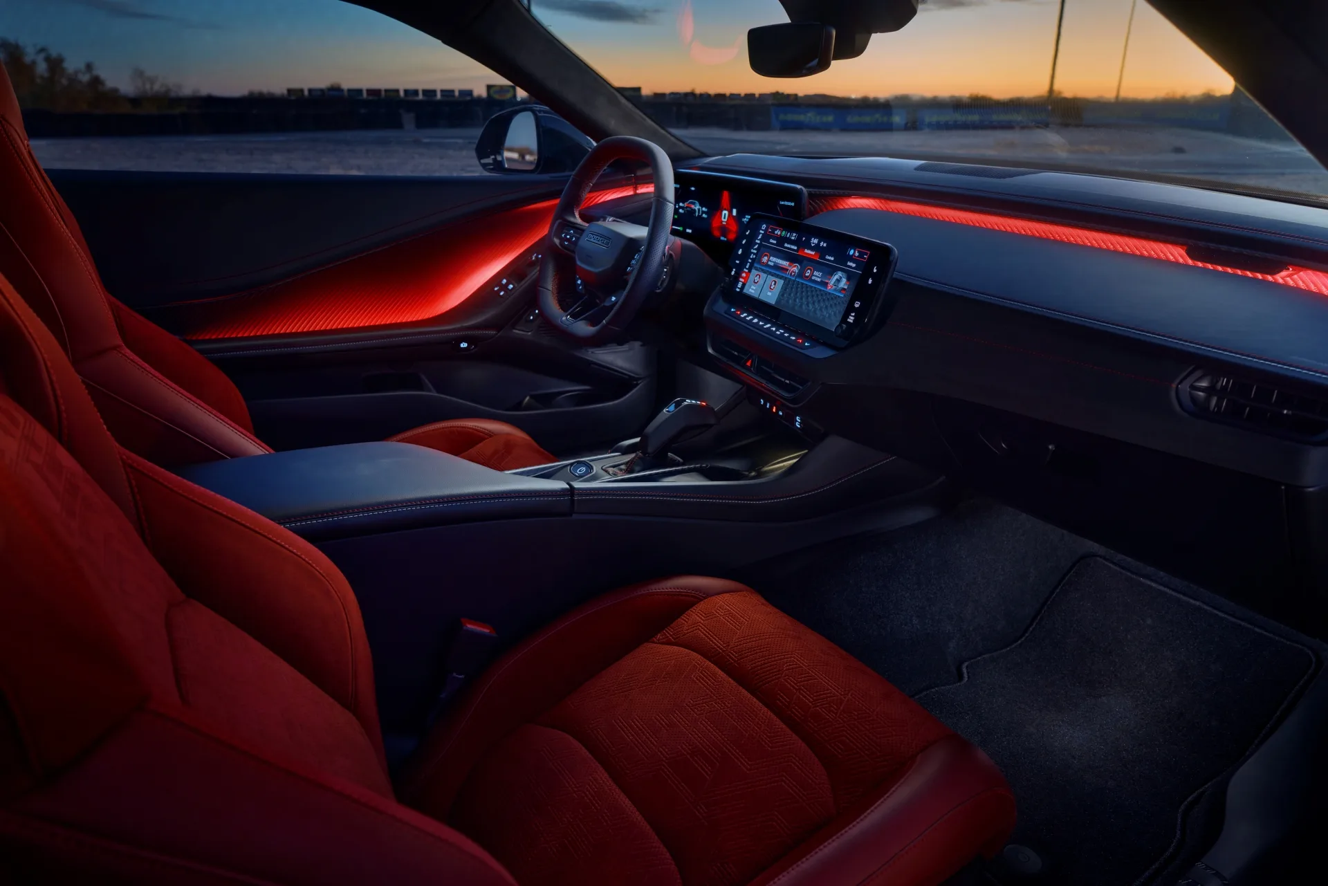Interior of the Dodge Daytona Charger
