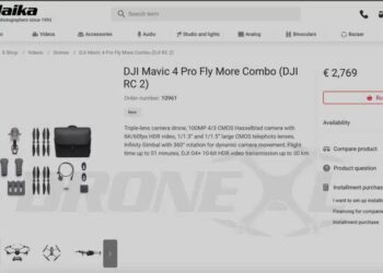 DJI Mavic 4 Pro Fly More combo leak