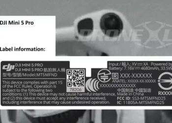 DJI Mini 5 Pro details leak