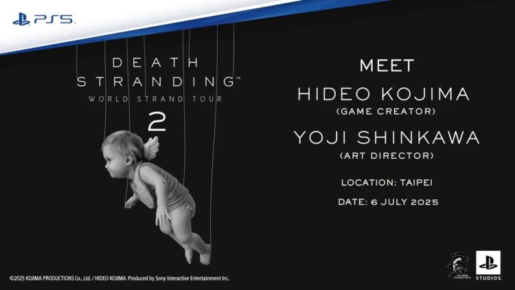 Death Stranding 2 world tout Taipei