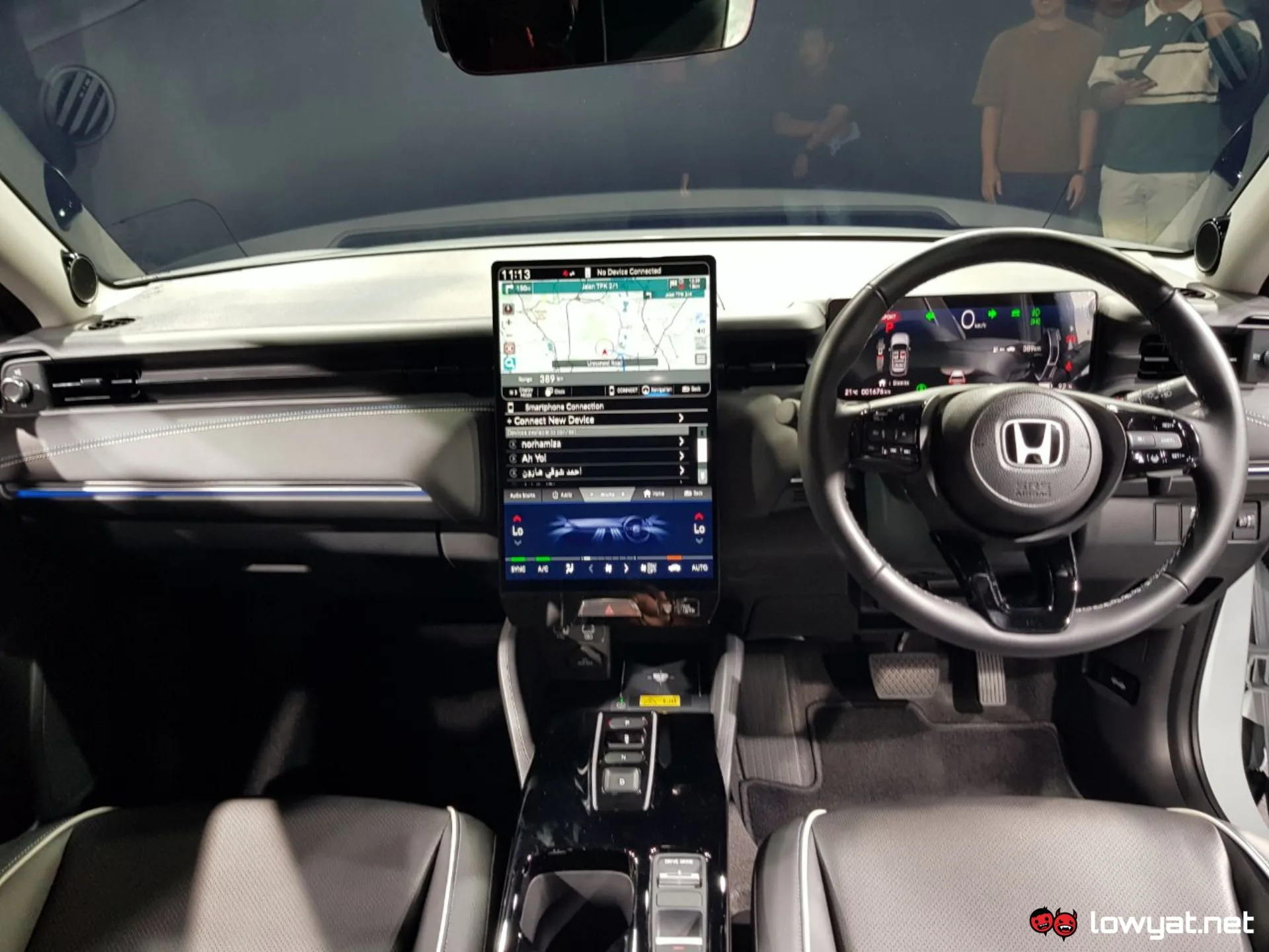 Honda e:n1 drivers cockpit