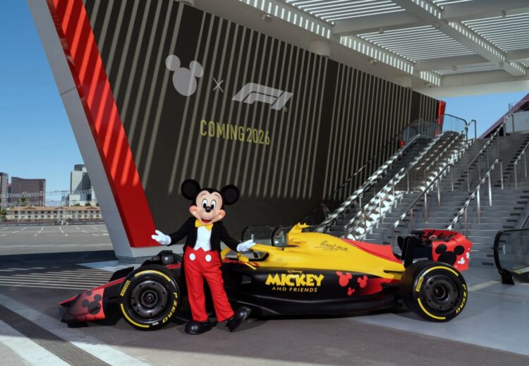 F1 and Mickey Mouse collab for 2026