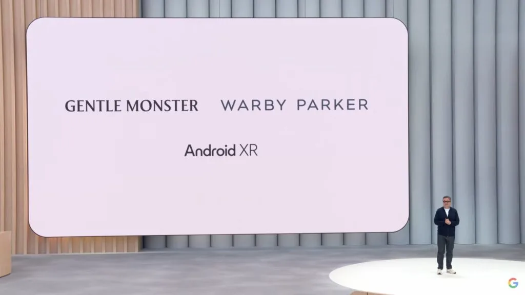Google IO Android XR Gentle Monster Warby Parker