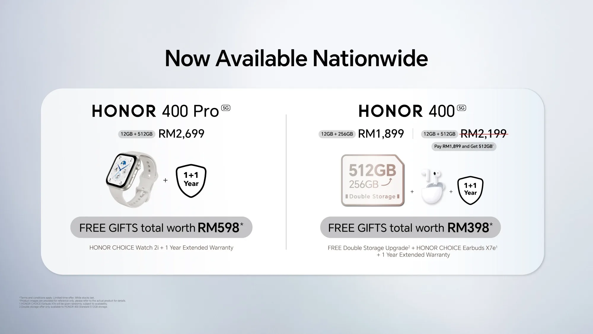 HONOR 400 Now In Stores