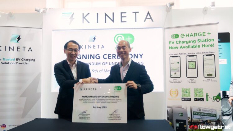 The partnership of KINETA and Charge+