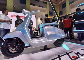Lambretta Elettra teased at the MAS 2025