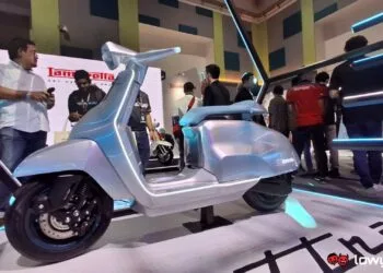 Lambretta Elettra teased at the MAS 2025