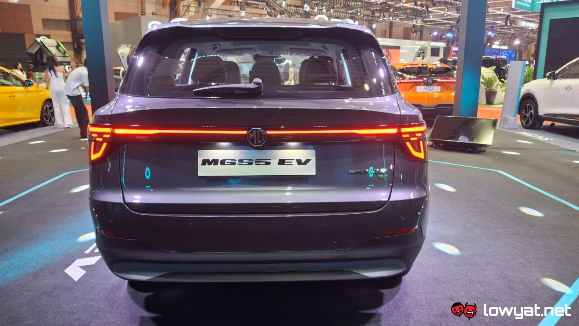 MG S5 EV rear look