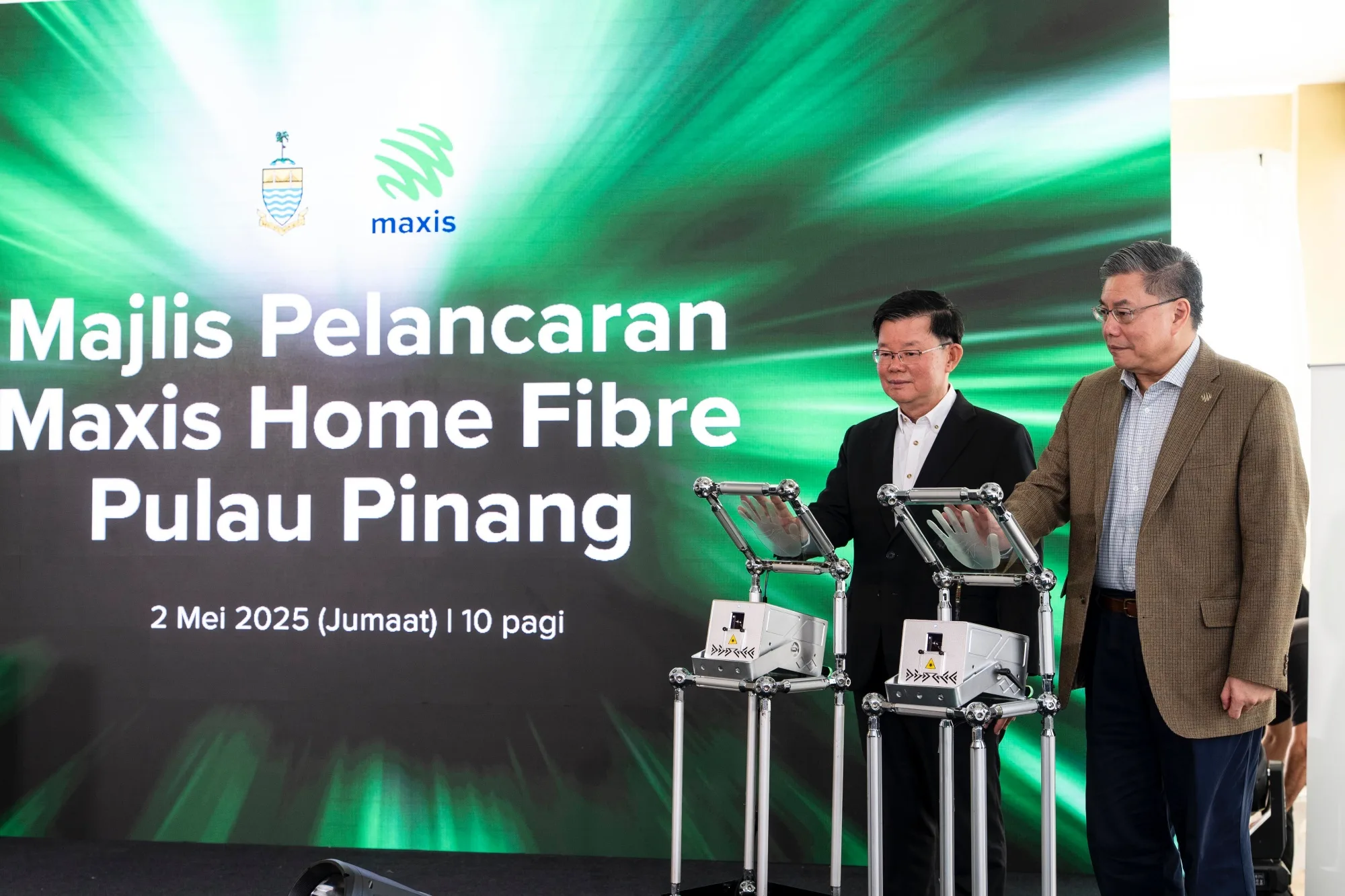 Maxis Fibre Network Expansion Penang 1