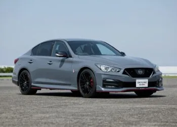 The current Nissan Skyline in Japan