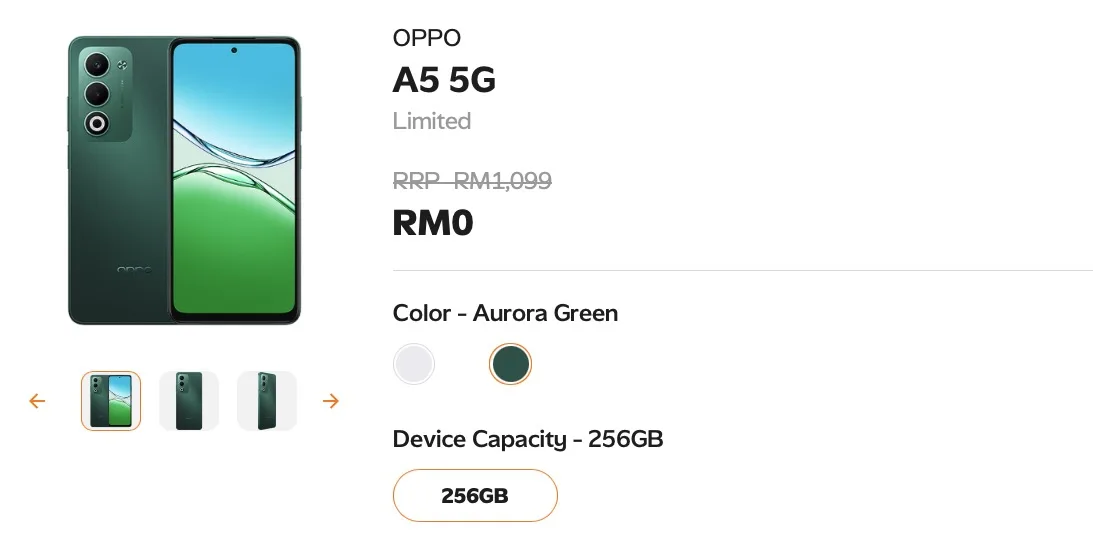 OPPO A5 5G