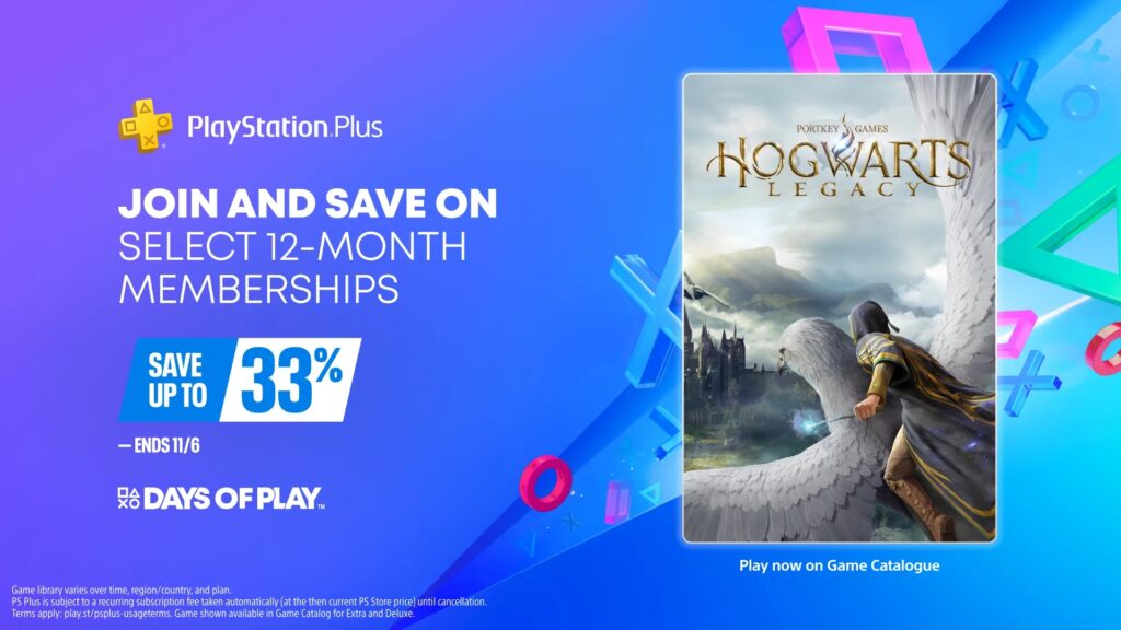 PlayStation Days of Play 2025 PS Plus discounts