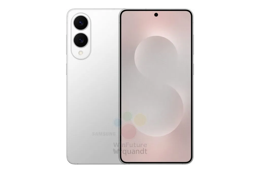 Samsung Galaxy S25 Edge Titanium Silver leak