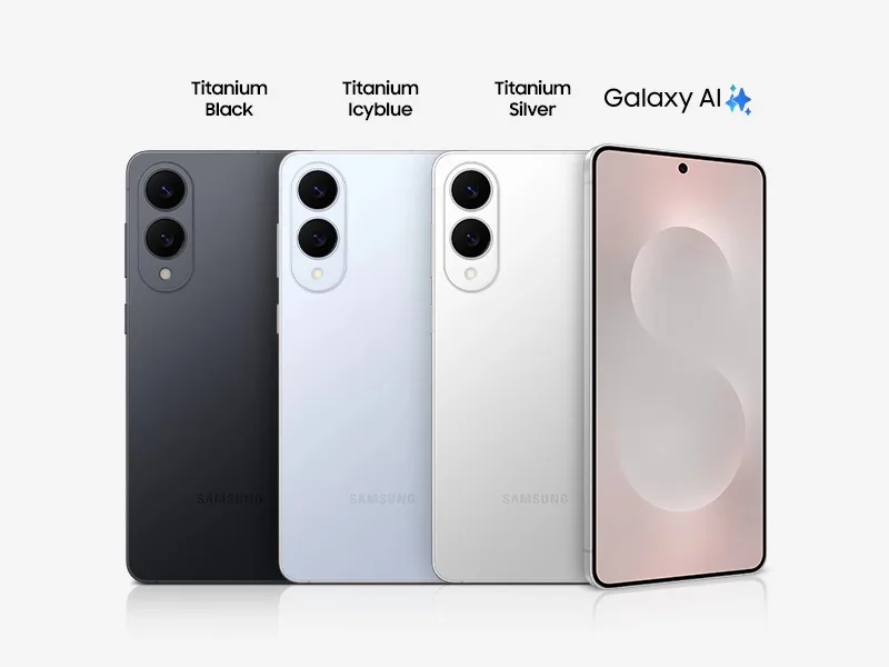 Samsung Galaxy S25 Edge official colours 2