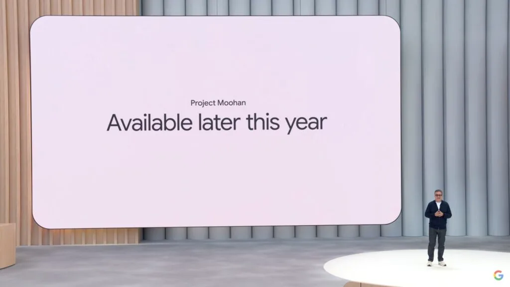 Samsung Moohan 2025 Google IO