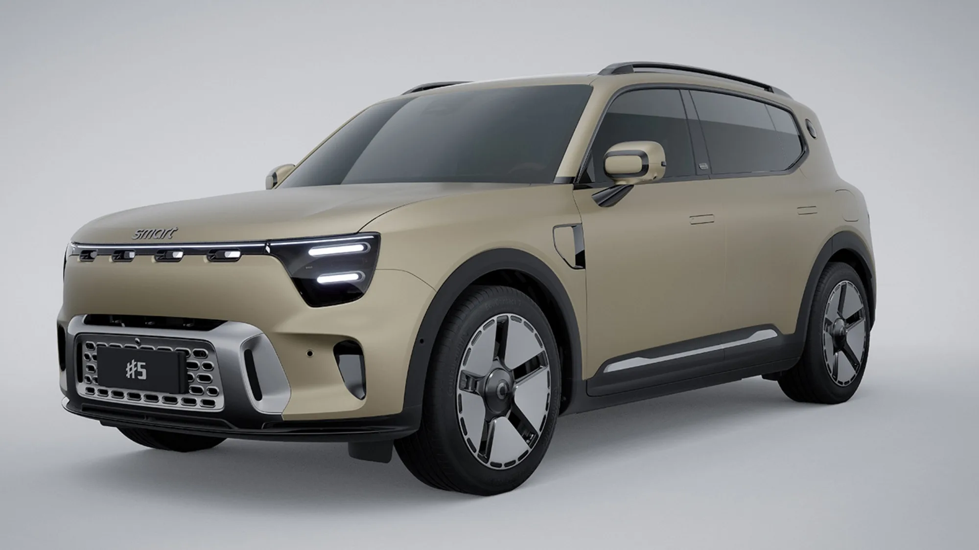 The front view of the Smart #5