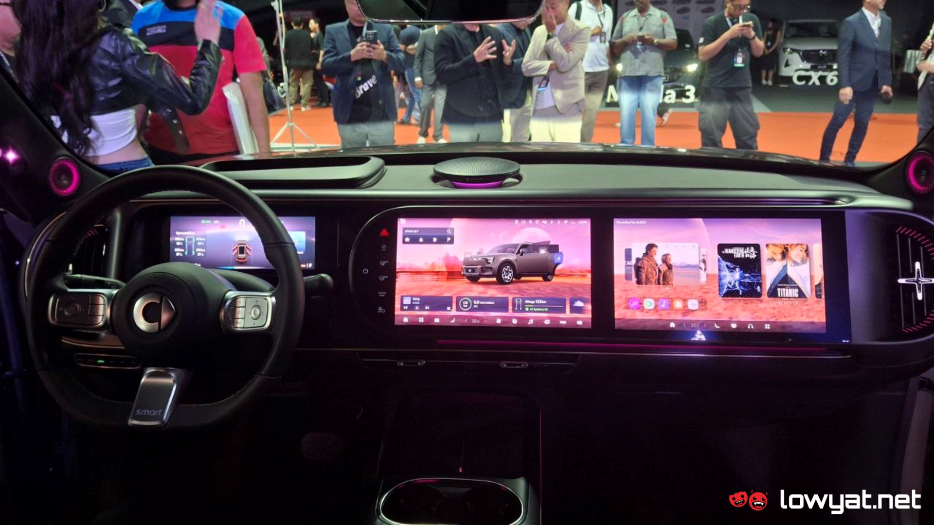 Cockpit of the Smart #5
