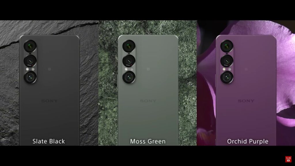 Sony Xperia 1 VII colours