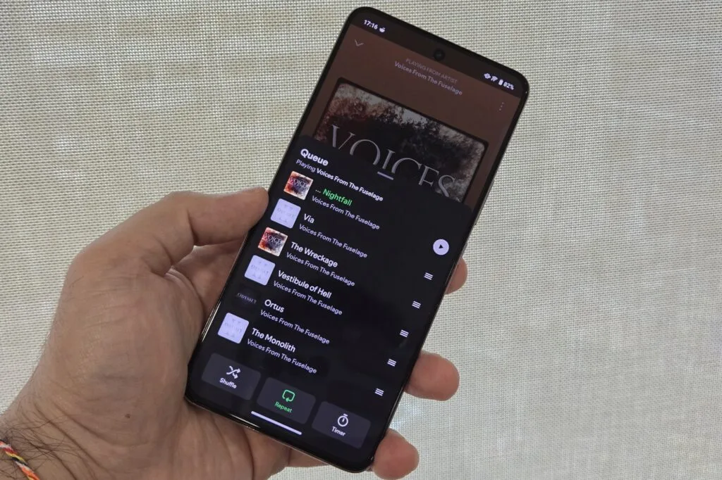 Spotify update Premium Queue