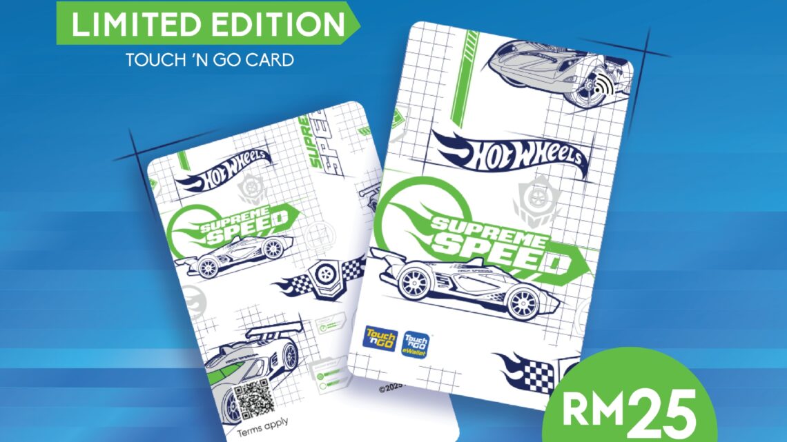 TnG Touch n Go Limited Edition Hot Wheels Card