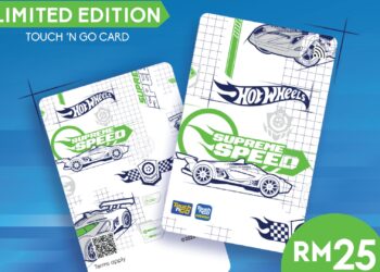 TnG Touch n Go Limited Edition Hot Wheels Card