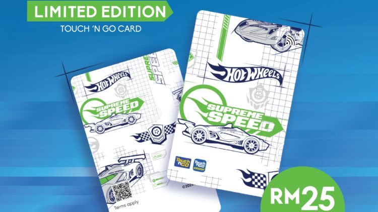 TnG Touch n Go Limited Edition Hot Wheels Card